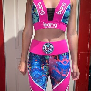 Bang energy two piece gym set